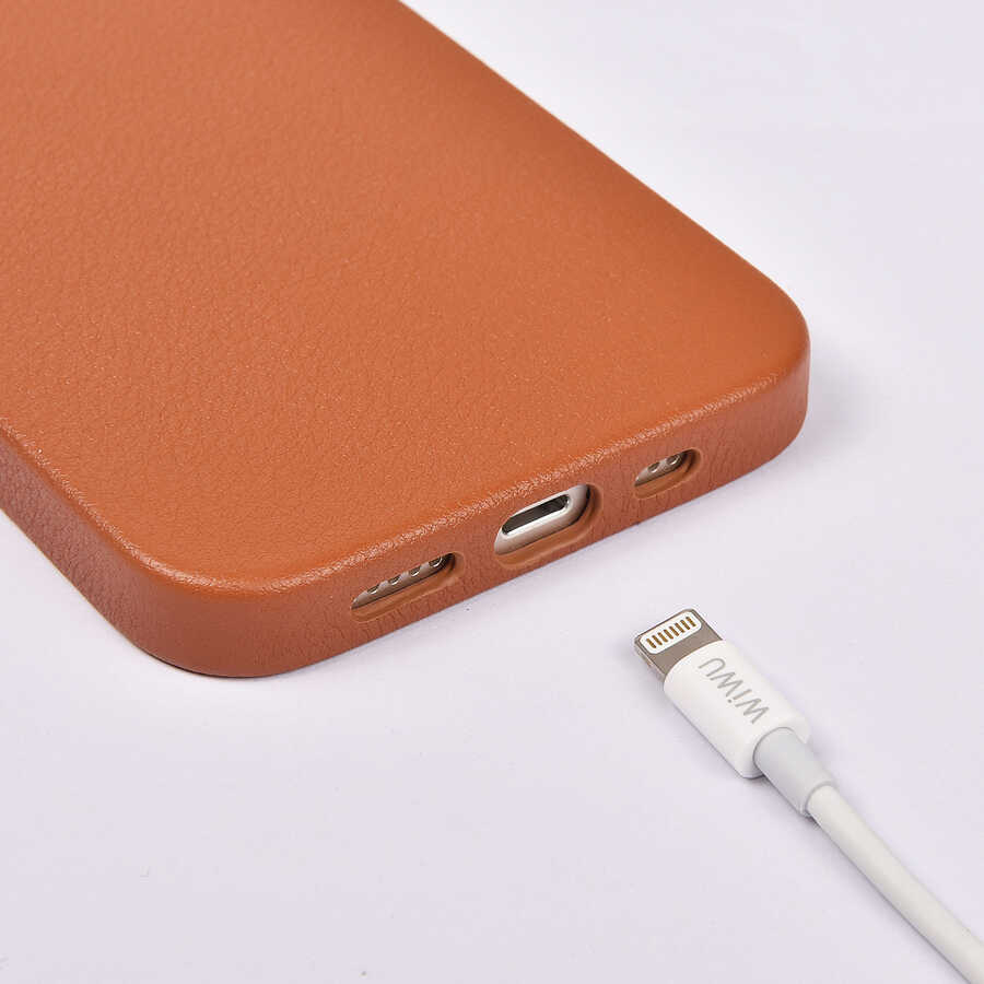 iPhone 13 Pro Kılıf Wiwu Calfskin Kılıf - 3 iPhone 13 Pro Kılıf Wiwu Calfskin Kılıf - 3
